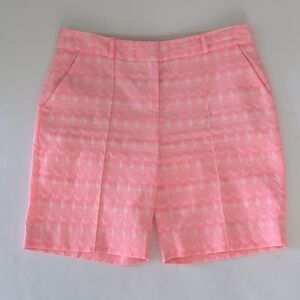 Diane Von Furstenburg Pink Boymuda Shorts Size 6